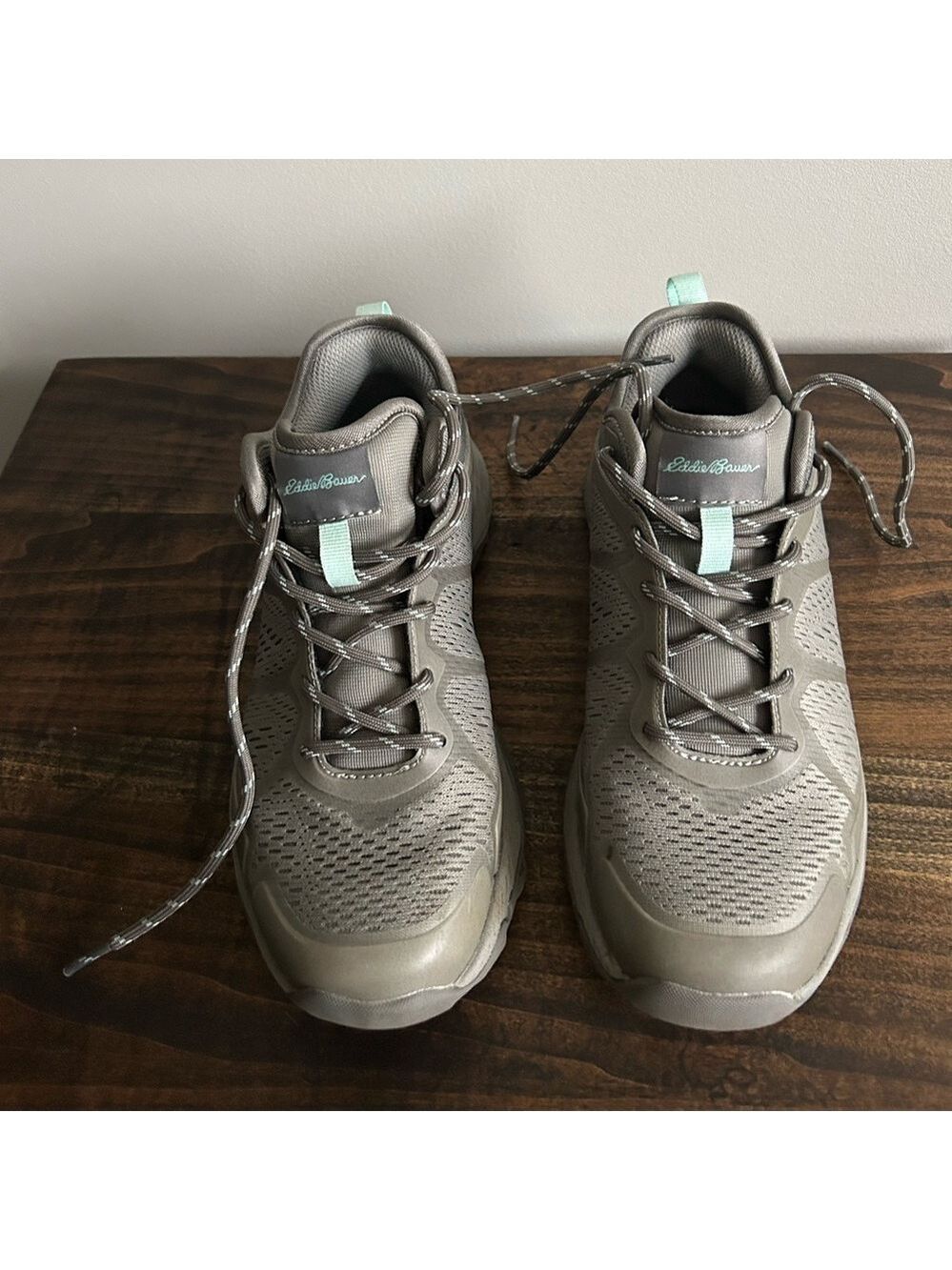 Eddie Bauer Gray Trail Sneakers, Size 7.